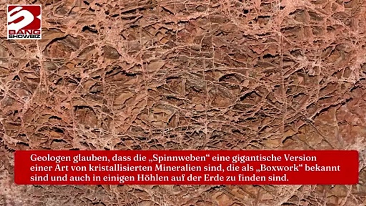 NASA untersucht ,Spinnweben' vom Mars