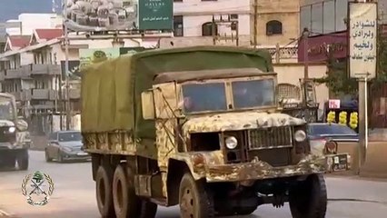 Ejército libanés empezó a reforzar su presencia en el sur del país
