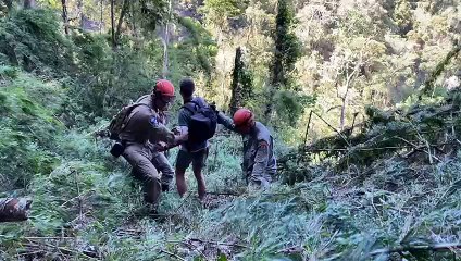 Francês é resgatado após mais de 30 horas perdido na Serra dos Órgãos