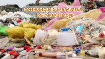 Communiqué du Procureur sur l'affaire des déchets médicaux déversés à Akouedo