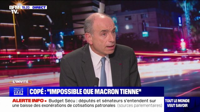 Jean-François Copé (maire LR de Meaux): Il n'y a plus qu'une solution pour résoudre le problème: une nouvelle élection présidentielle. Il faut qu'elle soit anticipée
