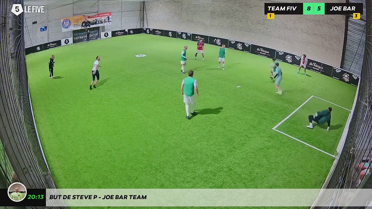 But de Steve P - Joe Bar Team