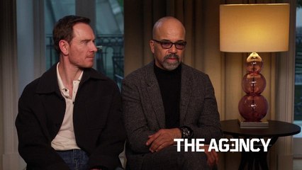 The Agency: Michael Fassbender & Jeffrey Wright talk SPIES!