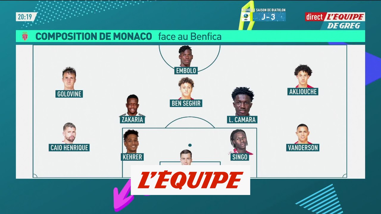 Avec Embolo en pointe - Foot - C1 - Monaco