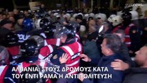 Αλβανία: Επεισόδια σε διαδήλωση της αντιπολίτευσης κατά του Έντι Ράμα