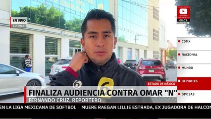 Omar 'N', uno de los detenidos en la Operación Enjambre, se dice seguro de comprobar inocencia