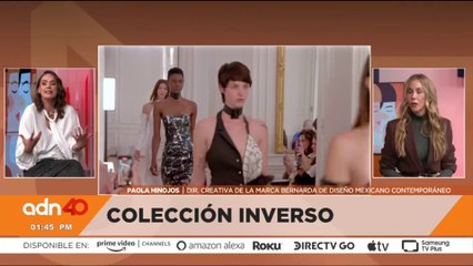 Paola Hinojos presenta su Colección Inverso | Moda y estilo de vida con Brenda Jaet