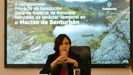 Listo borrador de resolución que volvería una importante zona minera en reserva natural