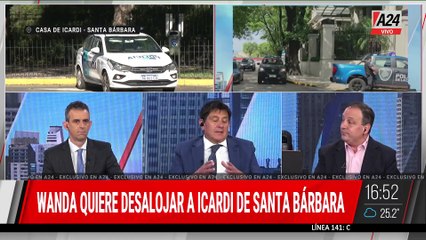 🚨AHORA: PATRULLEROS EN EL COUNTRY DE MAURO ICARDI