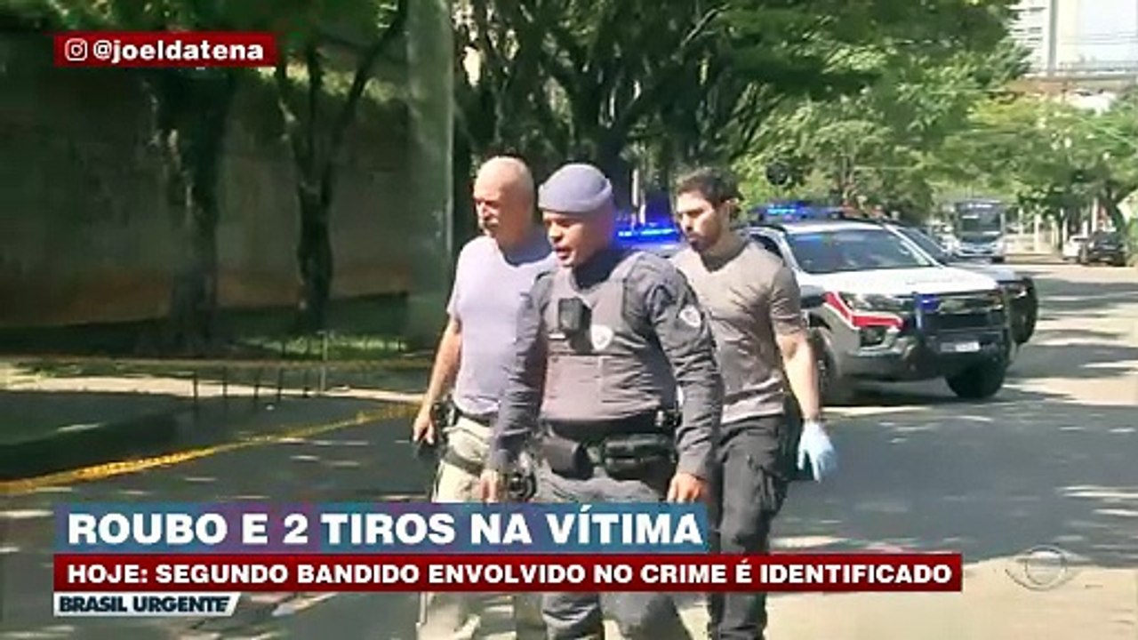 Roubo e tiros: segundo suspeito de participação em ataque é identificado