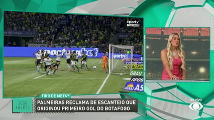 Denílson discorda de expulsão de Marcos Rocha em Palmeiras x Botafogo
