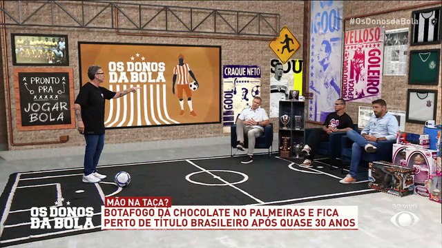 “Você foi muito incompetente”, diz Neto para Abel Ferreira após derrota do Palmeiras para o Botafogo