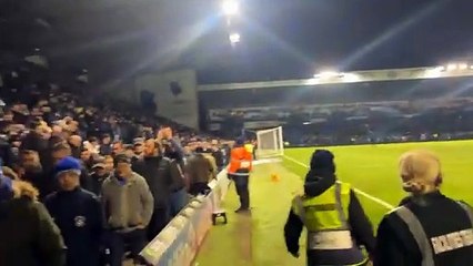Watch: Pompey fans head for exit as Millwall game called off