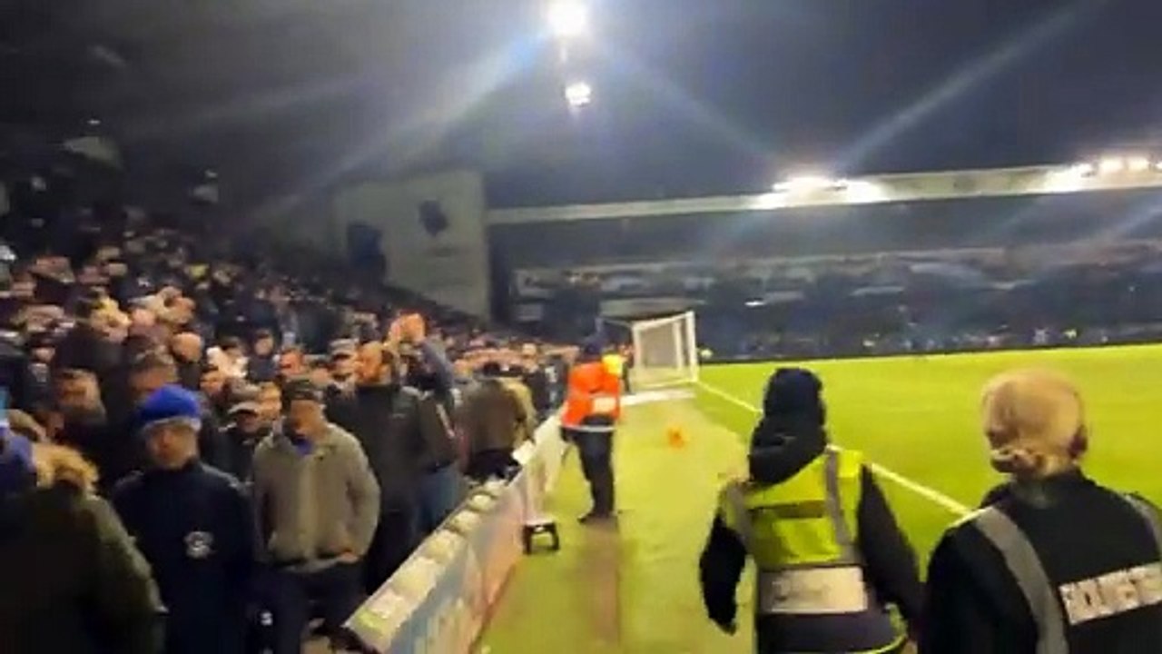 Watch: Pompey fans head for exit as Millwall game called off