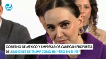 Gobierno de México y empresarios califican propuesta de aranceles de Trump como un 
