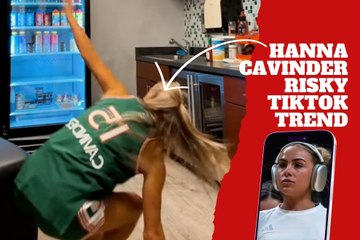 Hanna Cavinder slammed for risky TikTok trend sparking debate among fans