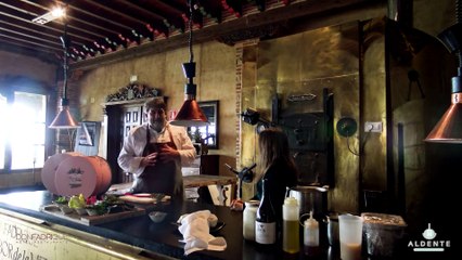 HOTEL RESTAURANTE FADRIQUE REPORTAJE 02 RECETA EN LA COCINA NICO COCINANDO