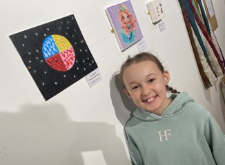 Homeschool Art Exhibition at Alton's Allen Gallery