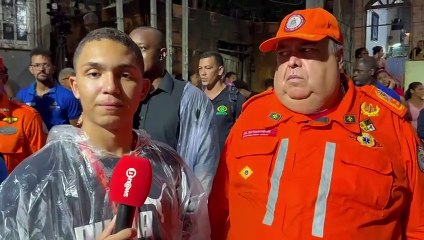 “Enquanto a gente não resgatar essa vítima o Corpo de Bombeiros não vai sair daqui”, afirma coronel Marchesini
