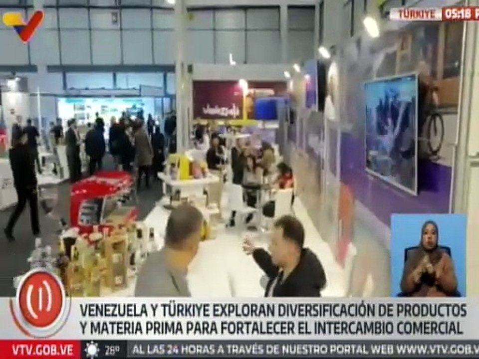 Venezuela y Türkiye fortalecen el intercambio comercial entre ambas naciones