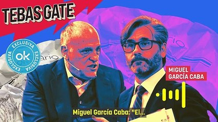 Tebas pidió contratos a un empleado de la Federación para ir contra el Real Madrid: "¿Pagaban la diferencia del avión?"
