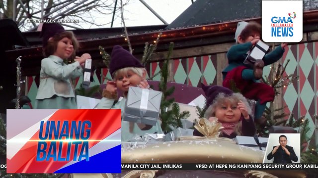 Tivoli Gardens, puno ng iba't ibang Christmas decorations | Unang Balita