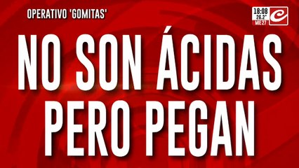 Operativo "Gomitas": allanamiento en vivo desarticula banda peligrosa narco