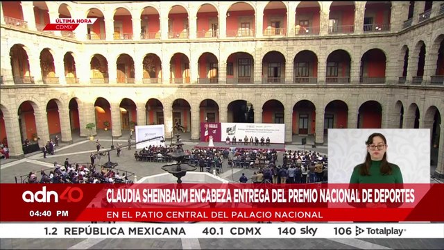 🚨¡Última Hora! Claudia Sheinbaum encabeza entrega del Premio Nacional de Deportes