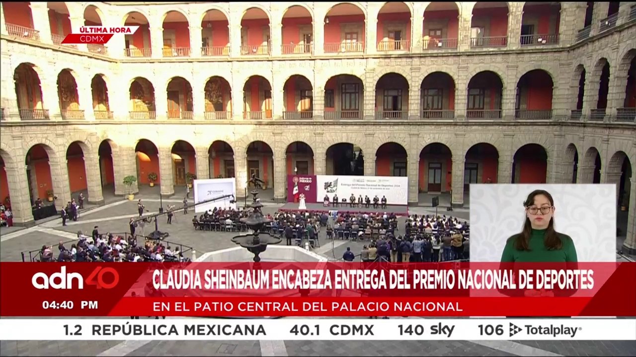 🚨¡Última Hora! Claudia Sheinbaum encabeza entrega del Premio Nacional de Deportes