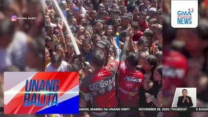 Herlene Budol, g! na nakipagbasaan sa fiesta sa Angono, Rizal | Unang Balita