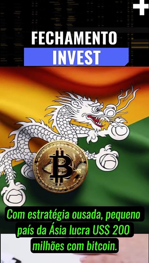 Com estratégia ousada, pequeno país da Ásia lucra US$ 200 milhões com bitcoin.