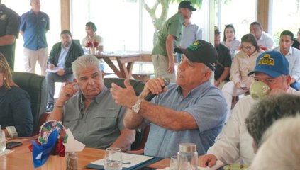 Presidente Mulino se reúne con productores en Boquete