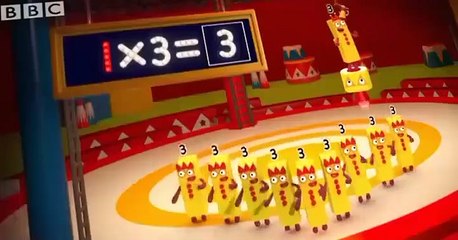 Numberblocks Numberblocks S08 E004 Circus of Threes