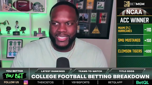 ACC Bets After the Latest CFB Playoff Rankings