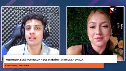 Misionera está nominada a los Martín Fierro de la Danza