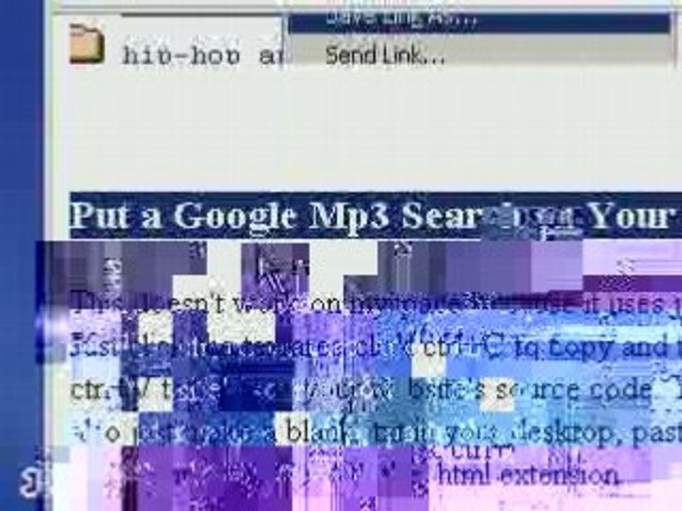 Google better than Limewire for downloading mp3s now ...
