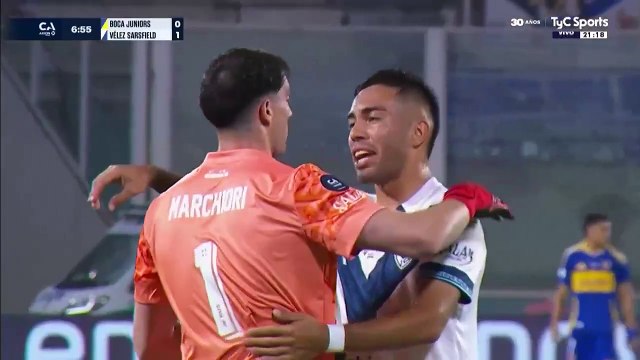 Vélez Sarsfield 1 - 0 Boca Juniors | Gol de Francisco Pizzini