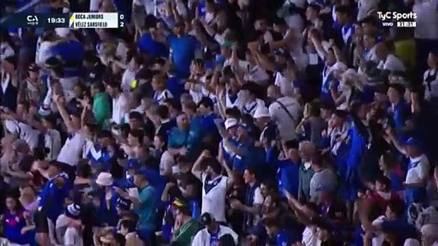 Vélez Sarsfield 2 - 0 Boca Juniors | Gol de Nicolás Figal en contra