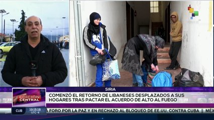 Continúa el retorno de los desplazados libaneses