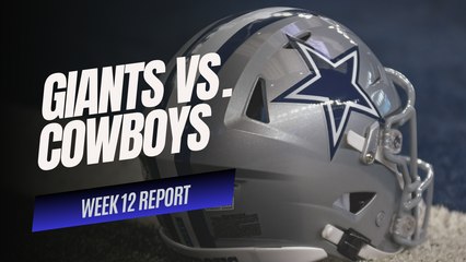 NFL UPDATE: Cowboys vs Giants, Game of QB2's