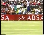 CARL HOOPER'S 108 VS SOUTH AFRICA AT EAST LONDON,2ND ODI FEB 1999