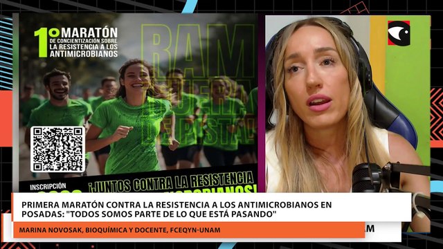 Primera maratón contra la resistencia a los antimicrobianos en Posadas Todos somos parte de lo que está pasando