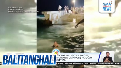 8-anyos na lalaking solong naligo sa dagat, nailigtas matapos mahirapang umahon; patuloy na nagpapagaling sa ospital | Balitanghali
