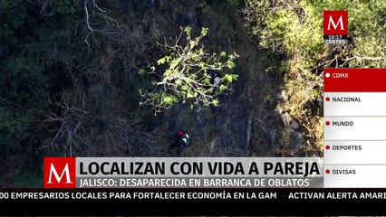 Rescatan a Yajaira Judith y Diego Fabián en Guadalajara; desaparecidos en la barranca de Huentitán