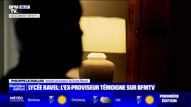 Il faut que la justice nous soutienne davantage : l'ex-proviseur du lycée Ravel à Paris, victime de menaces de mort, témoigne sur BFMTV