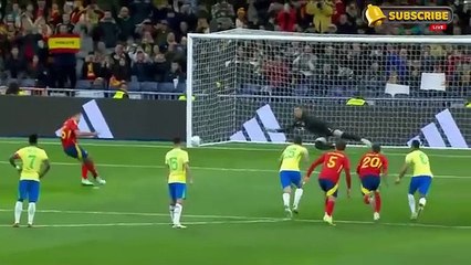 Spain vs Brazil 4 x 4  All Goals & Highlights  2024
