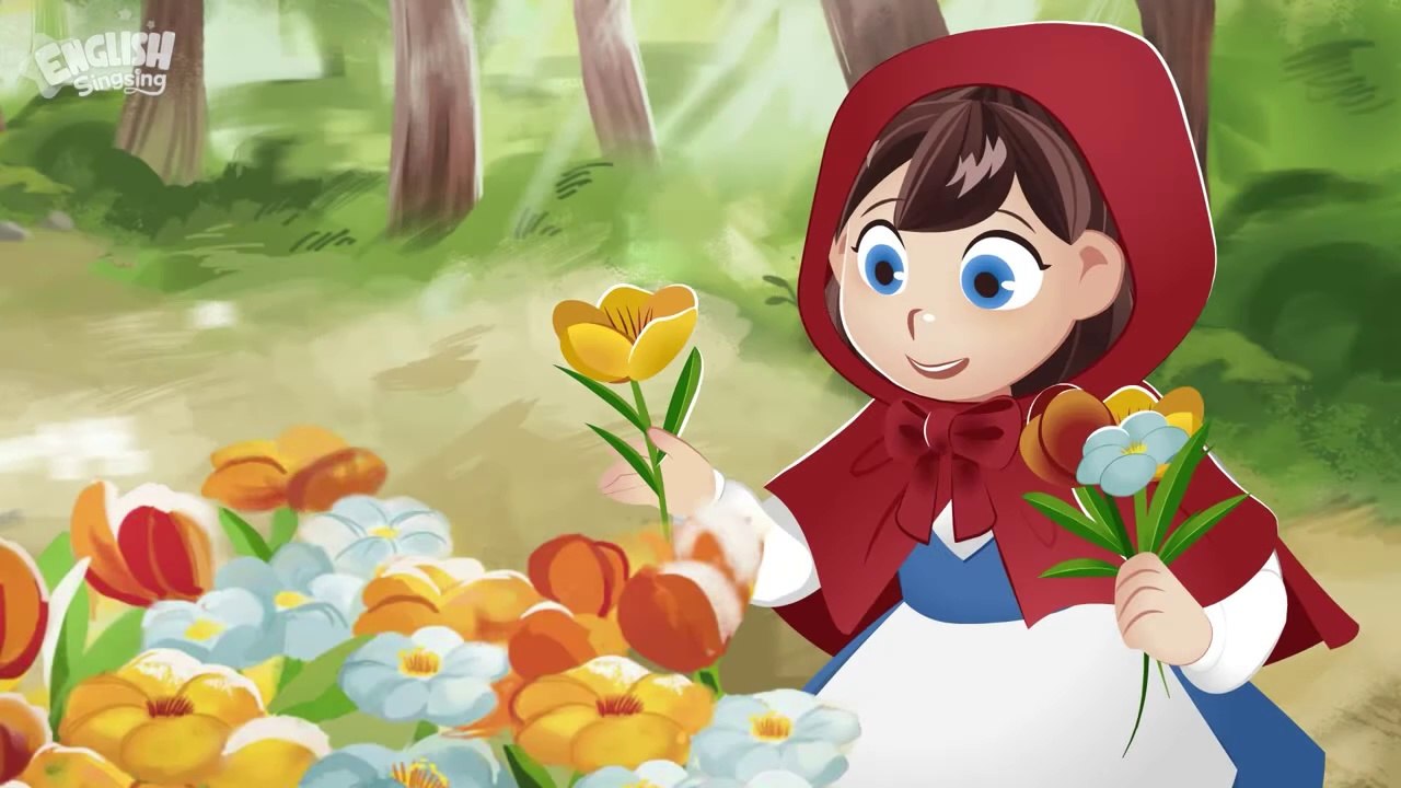 You Sound Very Strange -Little Red Riding Hood- Fairy Tale Songs For Kids by English Singsing