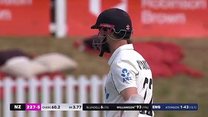 Williamson out in the 90s, misses out on 33rd Test century