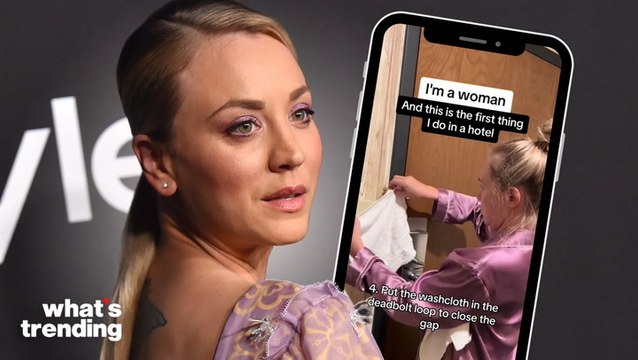 Kaley Cuoco’s Shocking Hotel Encounter Highlights Privacy Issues: Why Women Are Taking Extreme Room Security Measures