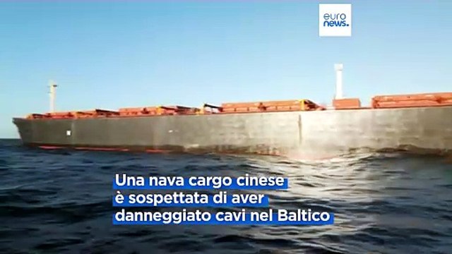 Svezia, possibile sabotaggio cavi sottomarini: al vaglio i movimenti della nave cinese